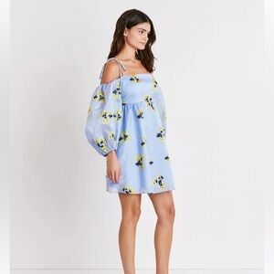 Tanya Taylor Off the Shoulder Dress